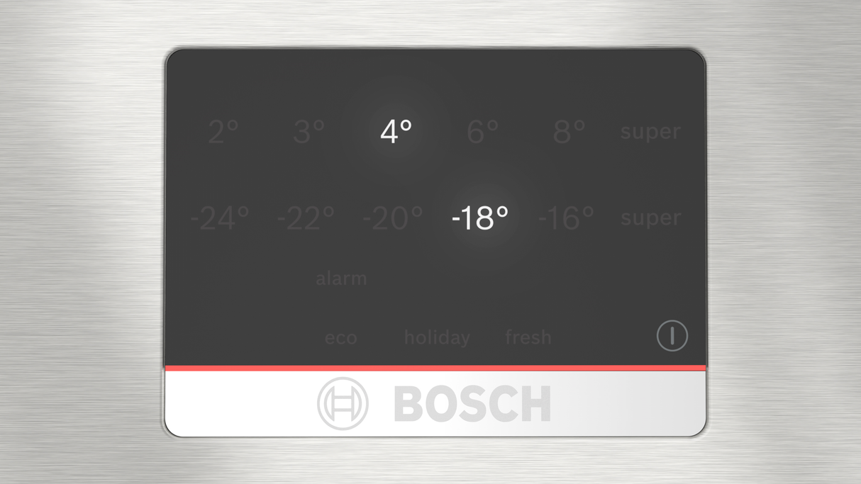Bosch Serie 4 KGN367ICT koel-vriescombinatie Vrijstaand 321 l C Roestvrijstaal