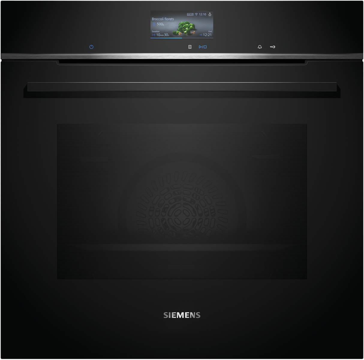 Siemens iQ700 HB736G1B1 oven 71 l 3600 W A+ Zwart, Roestvrijstaal