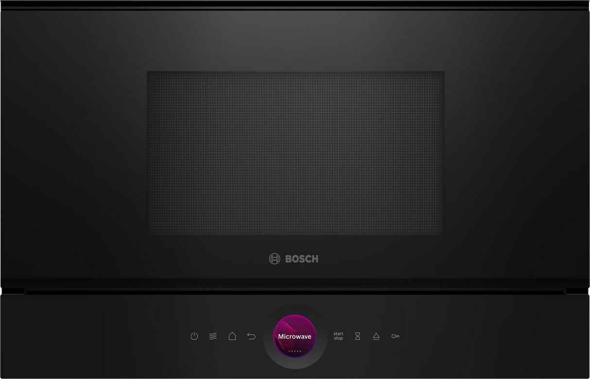 Bosch Serie 8 BFR7221B1 magnetron Ingebouwd Solo-magnetron 21 l 900 W Zwart