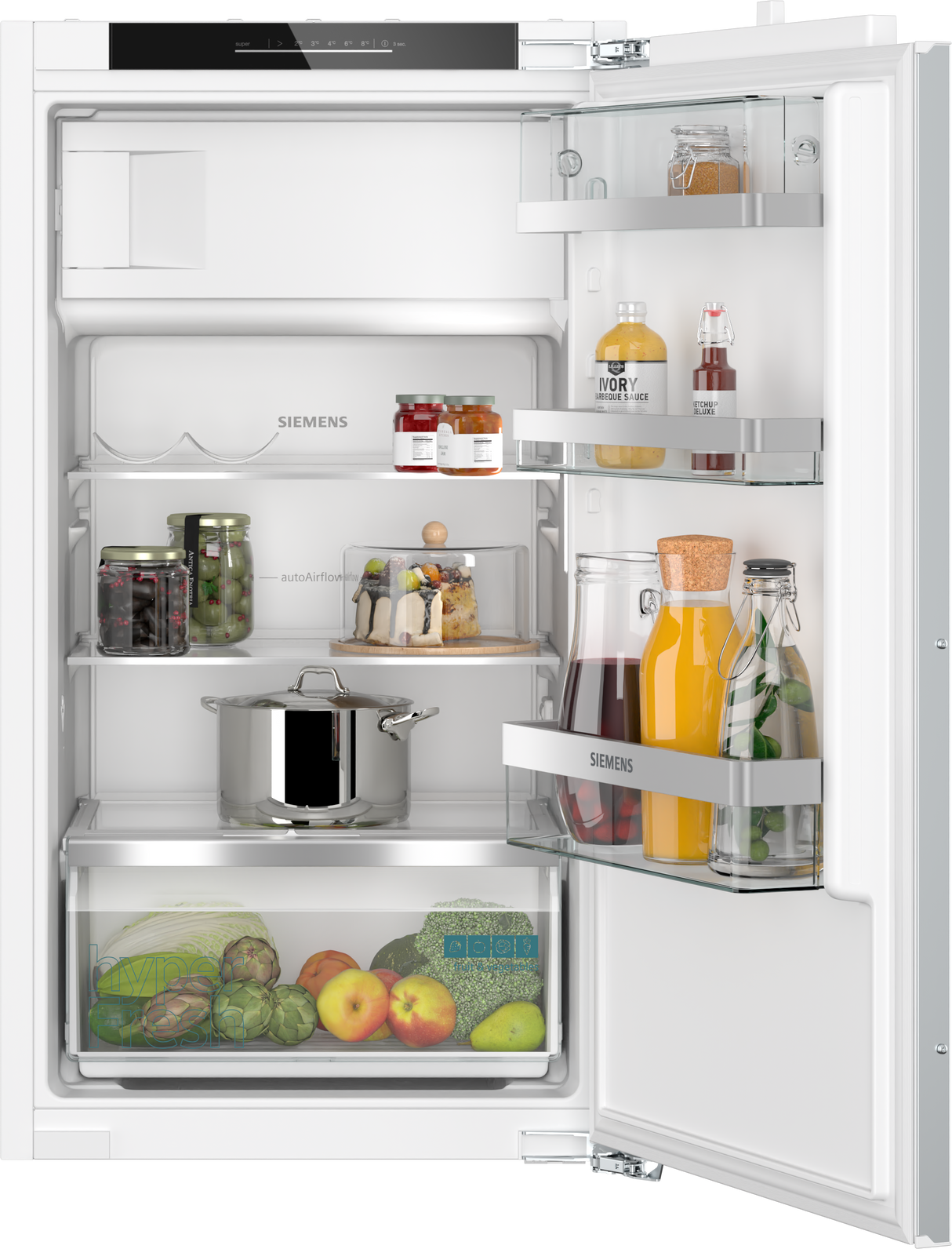 Siemens iQ500 KI32LADD1 combi-koelkast Ingebouwd 147 l D