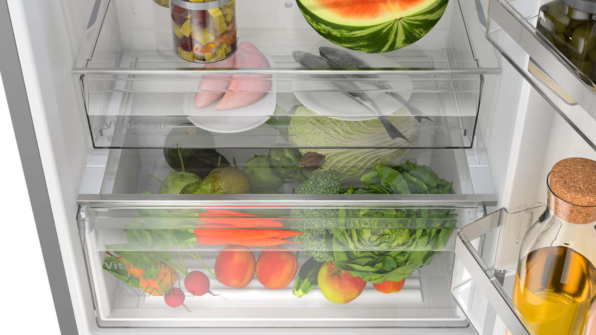 Bosch Serie 4 KGN49EICF koel-vriescombinatie