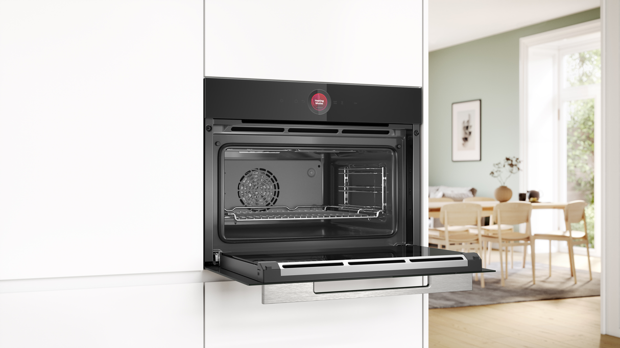 Bosch Serie 8 CBG7341B1 oven 47 l A+ Zwart, Roestvrijstaal