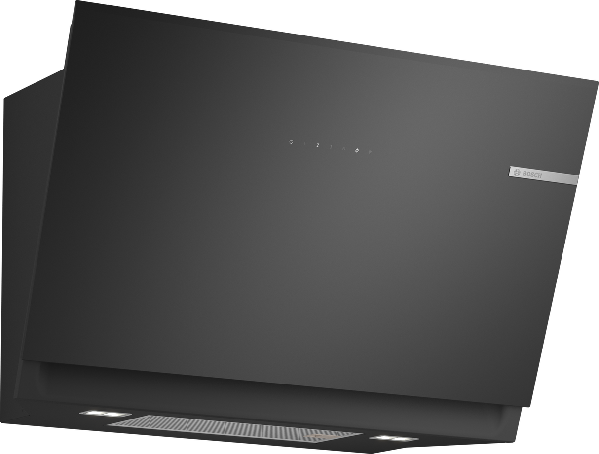 Bosch Serie 6 DWJ81AN60 afzuigkap Muurmontage Zwart, Roestvrijstaal