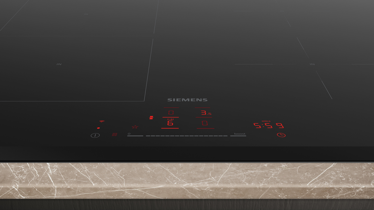 Siemens iQ500 ED751HSB1E kookplaat Zwart Ingebouwd 70 cm Inductiekookplaat zones 4 zone(s)