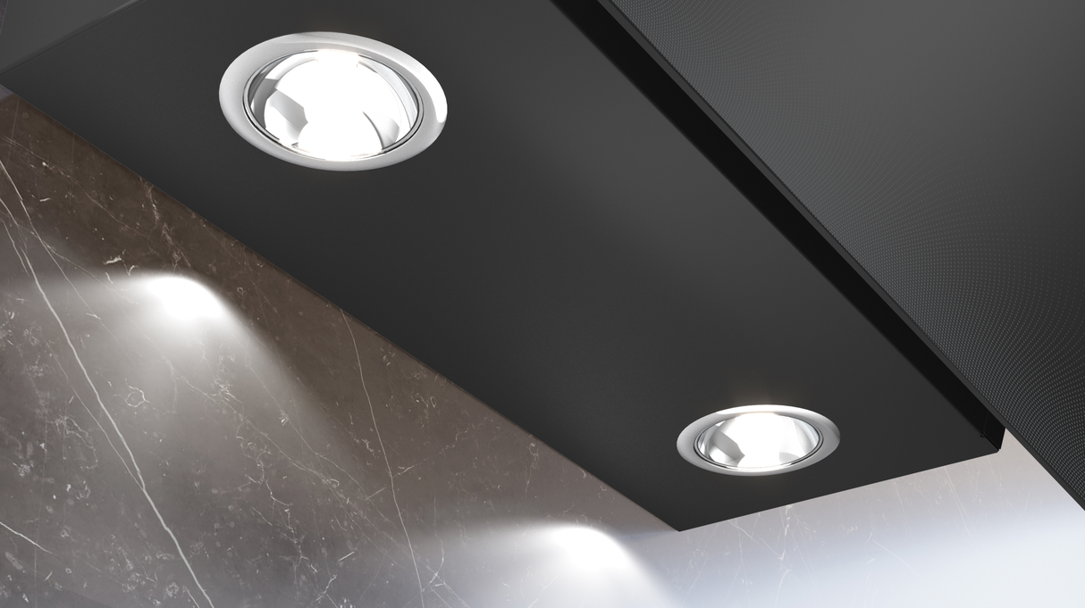 Siemens iQ100 LC85KDK60 afzuigkap Muurmontage Zwart 430 m³/uur A