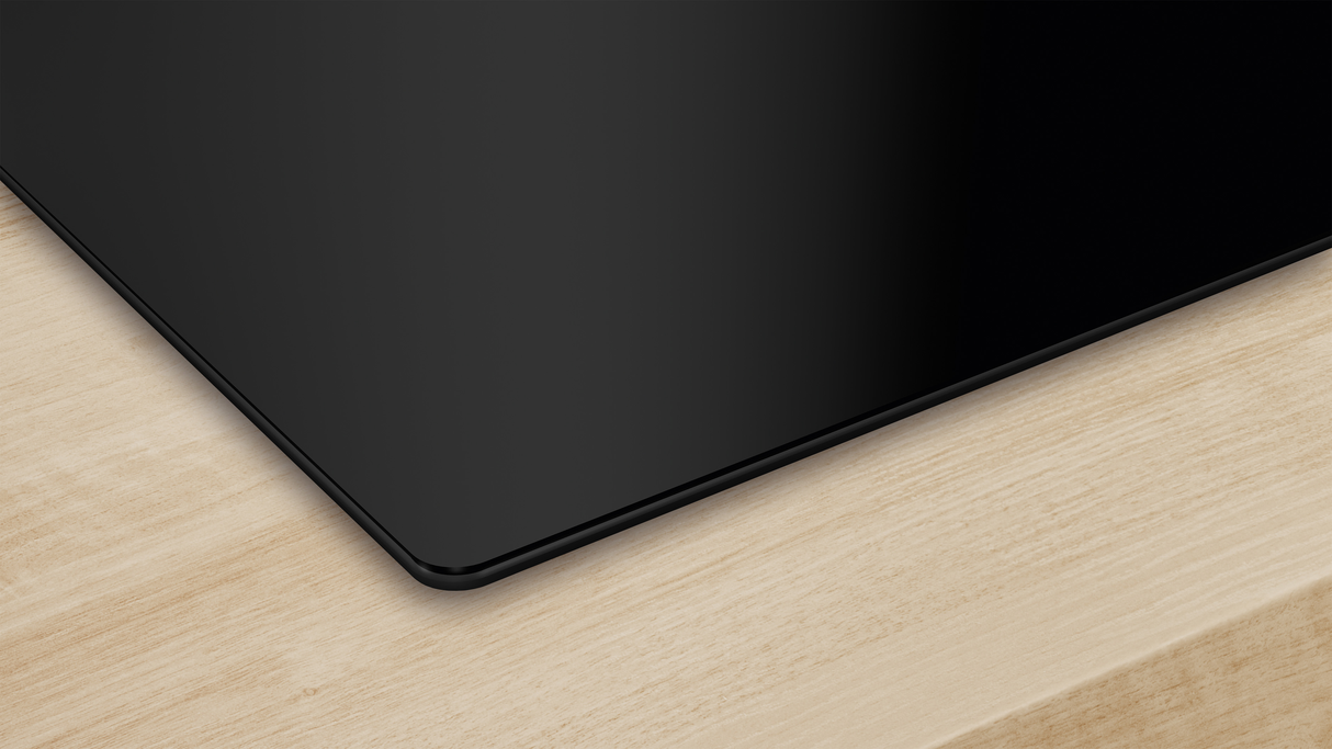 Bosch Serie 2 PUG61RAA5D kookplaat Zwart Ingebouwd 60 cm Inductiekookplaat zones 4 zone(s)