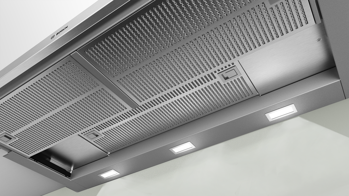 Bosch Serie 4 DFS097A51 afzuigkap Semi-inbouw (uittrekbaar) Metallic 397 m³/uur A