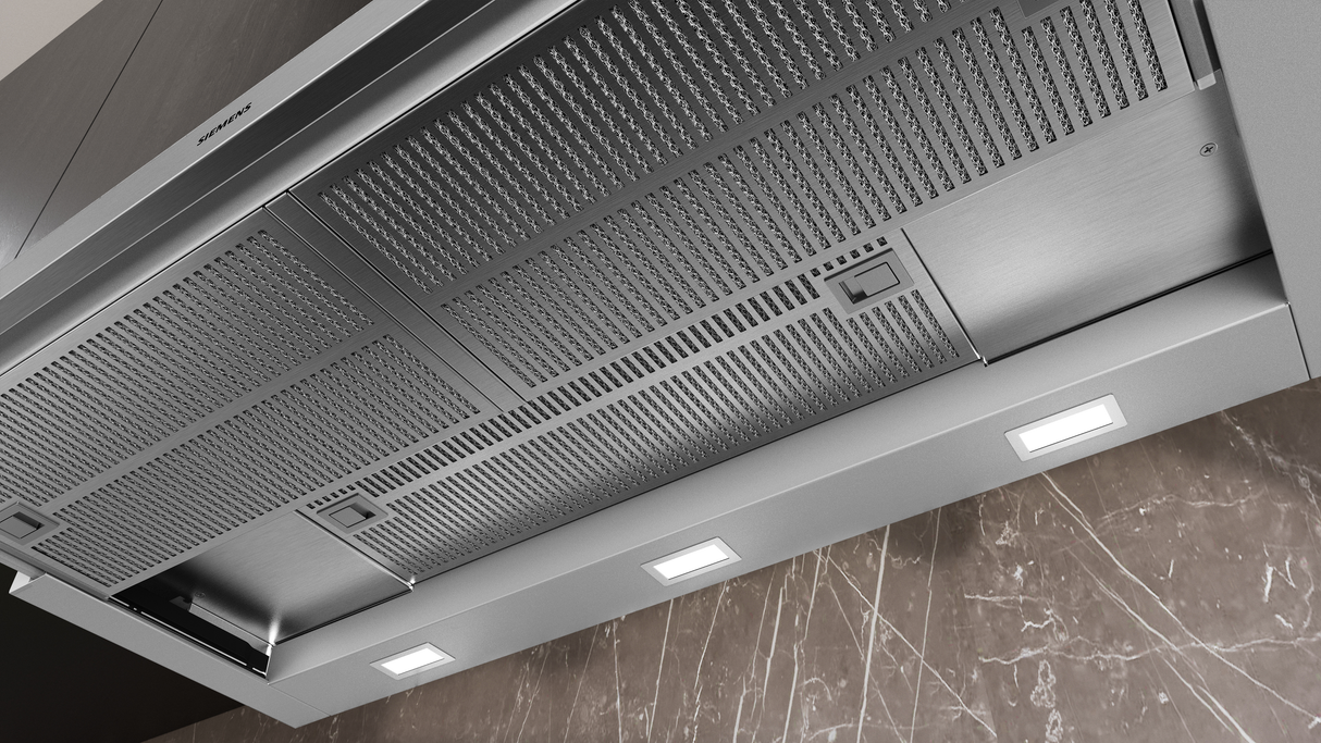 Siemens iQ300 LI97SA531 afzuigkap Semi-inbouw (uittrekbaar) Wit 397 m³/uur A