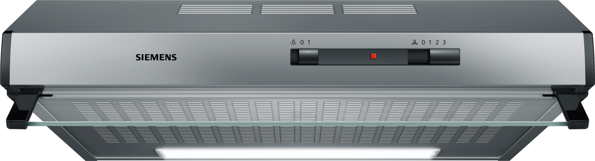 Siemens iQ100 LU62LFA51 afzuigkap Muurmontage Zilver 250 m³/uur D