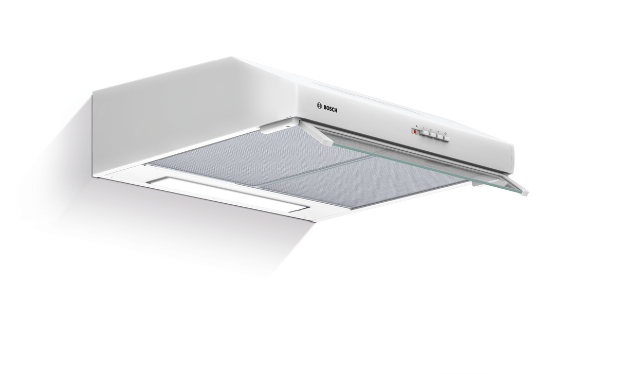 Bosch DUL63CC20 afzuigkap Muurmontage Wit 350 m³/uur D