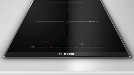 Bosch PIB375FB1E kookplaat Zwart, Roestvrijstaal Ingebouwd Inductiekookplaat zones 2 zone(s)