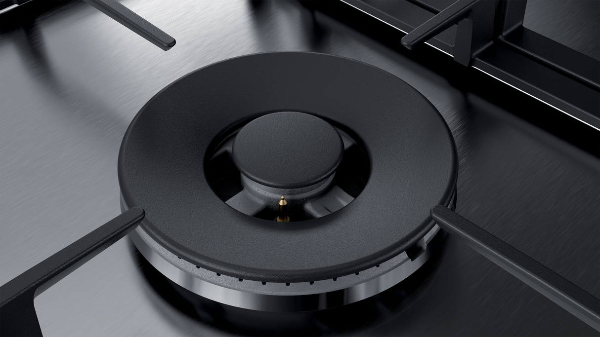 Bosch Serie 6 PCS7A5C90N kookplaat Roestvrijstaal Ingebouwd 60 cm Gaskookplaat 5 zone(s)