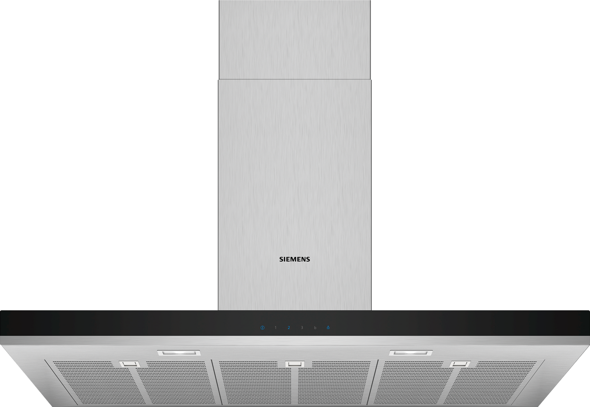 Siemens iQ300 LC97BHM50 afzuigkap Muurmontage Roestvrijstaal 710 m³/uur B