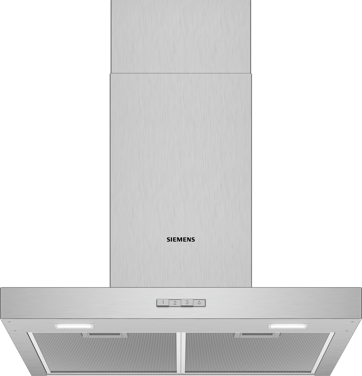 Siemens iQ100 LC64BBC50 afzuigkap Muurmontage Roestvrijstaal 340 m³/uur D