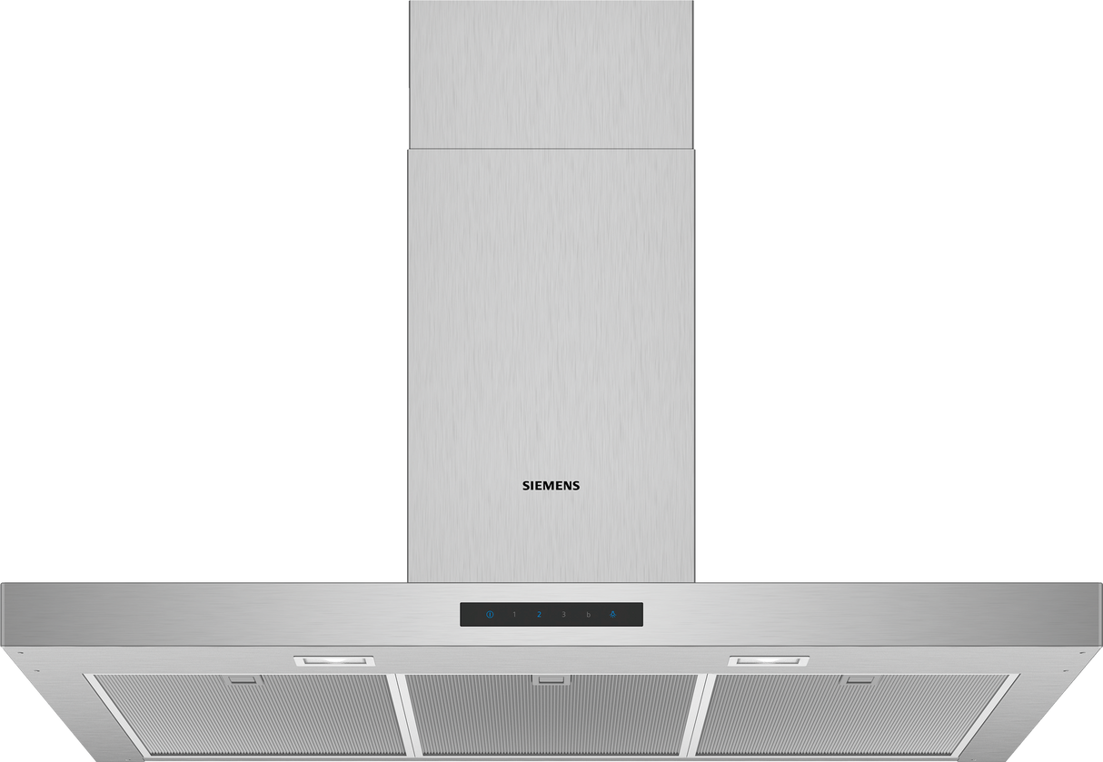Siemens iQ300 LC96BBM50 afzuigkap Muurmontage Roestvrijstaal 580 m³/uur A