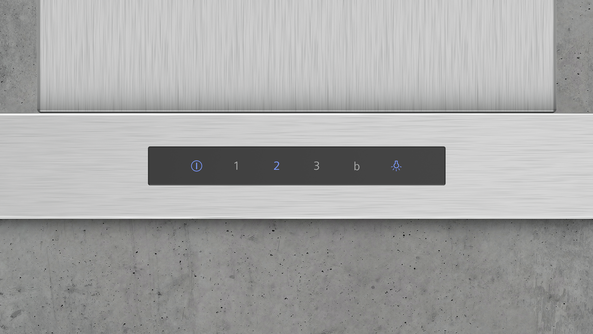 Siemens iQ300 LC96BBM50 afzuigkap Muurmontage Roestvrijstaal 580 m³/uur A