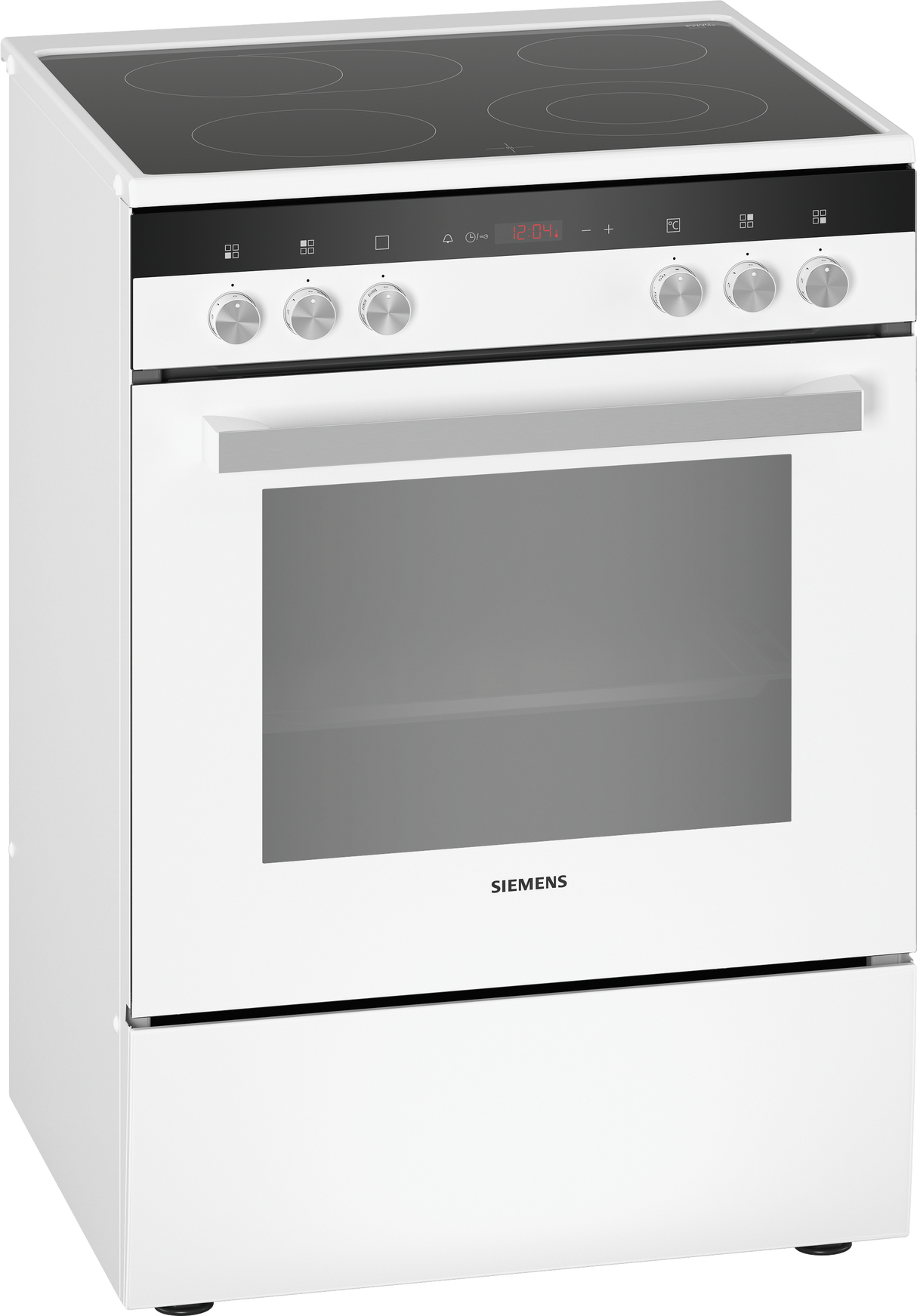 Siemens iQ300 HK9R3A220 fornuis Vrijstaand fornuis Electrisch Keramisch Wit A