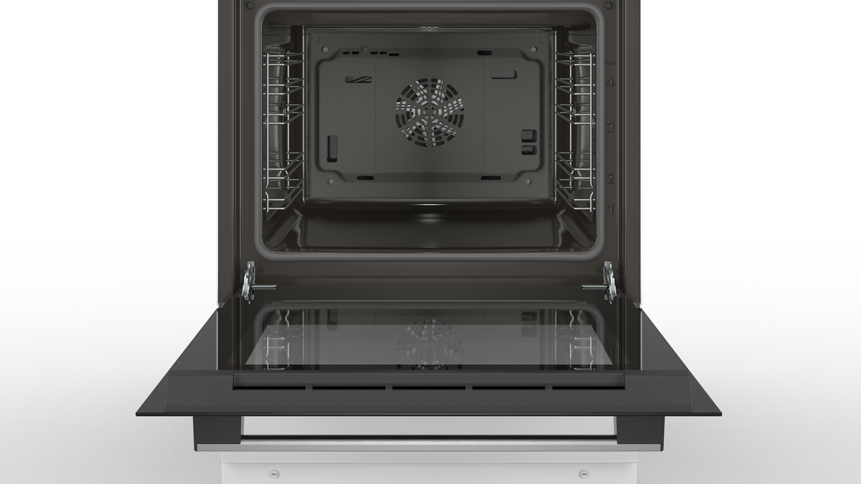 Bosch HLN39A020 fornuis Vrijstaand fornuis Electrisch Inductiekookplaat zones Wit A