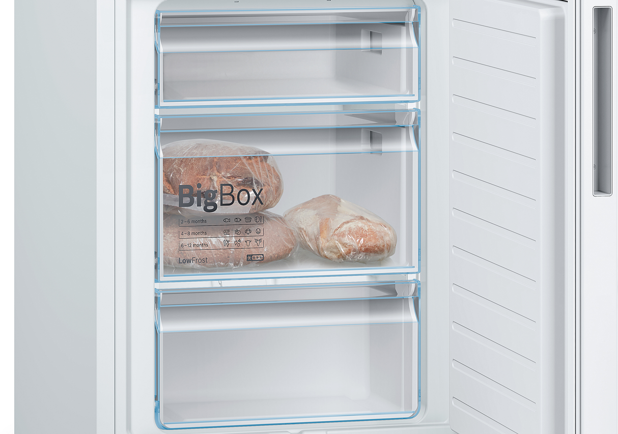 Bosch Serie 6 KGE39AWCA koel-vriescombinatie Vrijstaand 343 l C Wit