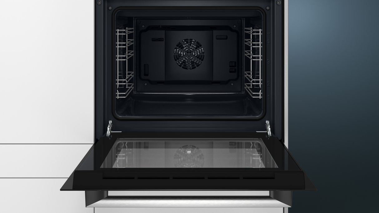 Siemens iQ100 HB113FBS1 oven 66 l A Zwart, Roestvrijstaal
