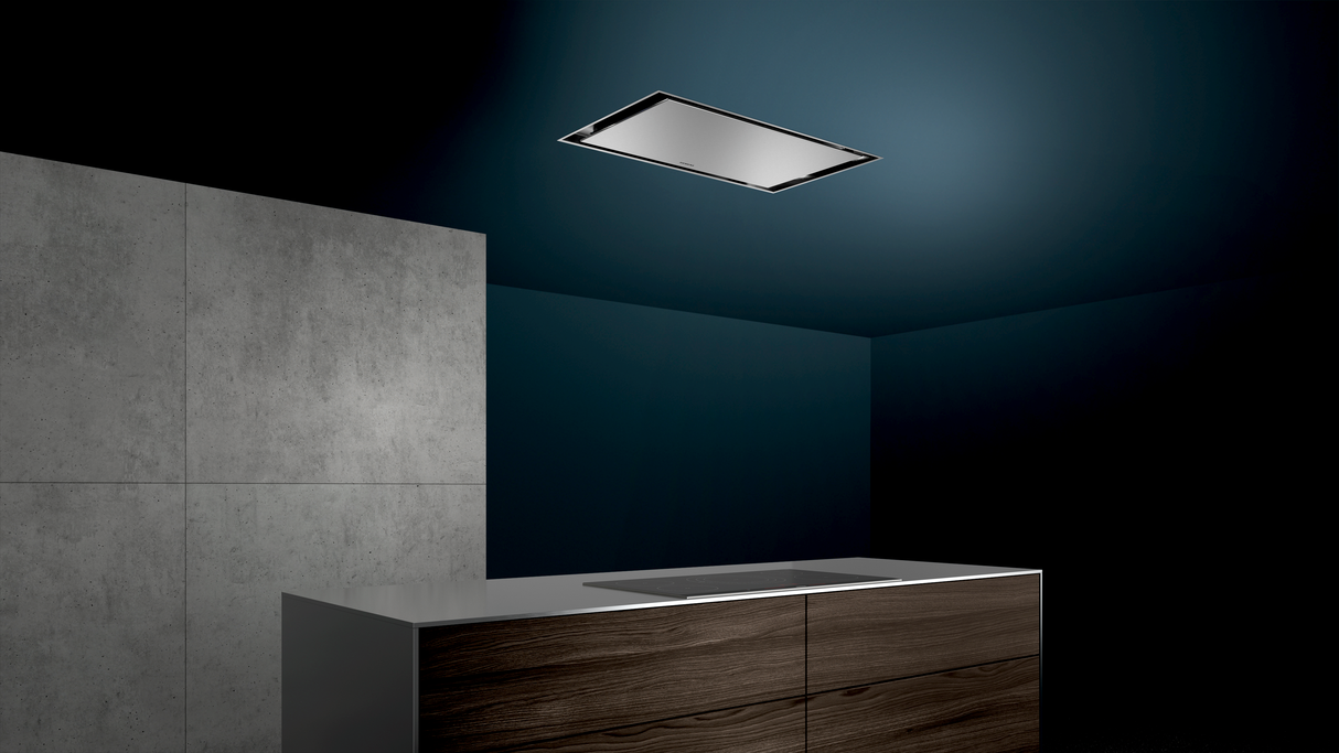 Siemens iQ500 LR97CAQ50 afzuigkap Plafond inbouw Zwart, Zilver 760 m³/uur A