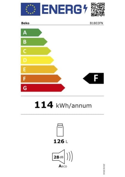 energielabel-BEKO B1803FN