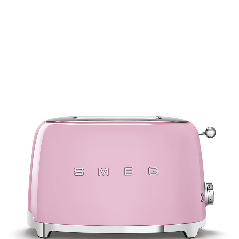 SMEG TSF01PKEU Toaster 2x2 Broodroosters Roze