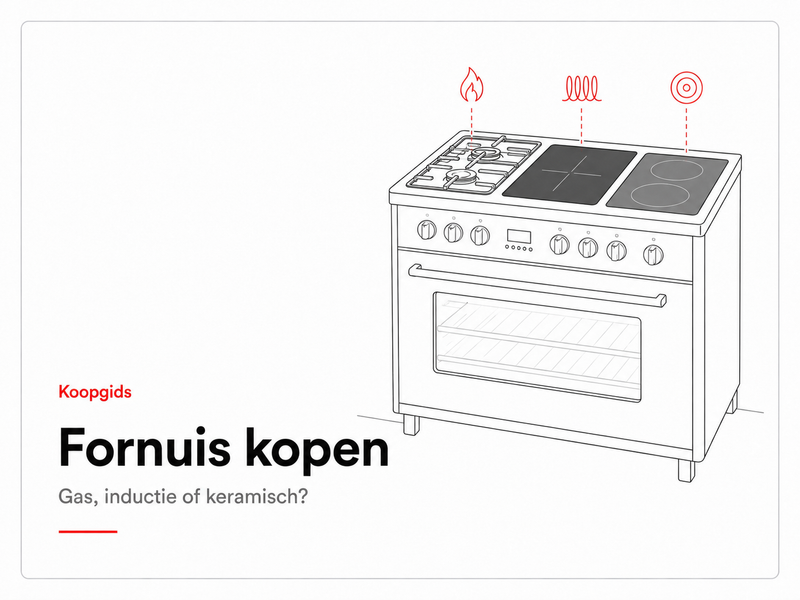 Koopgids fornuis kopen – gas, inductie of keramisch