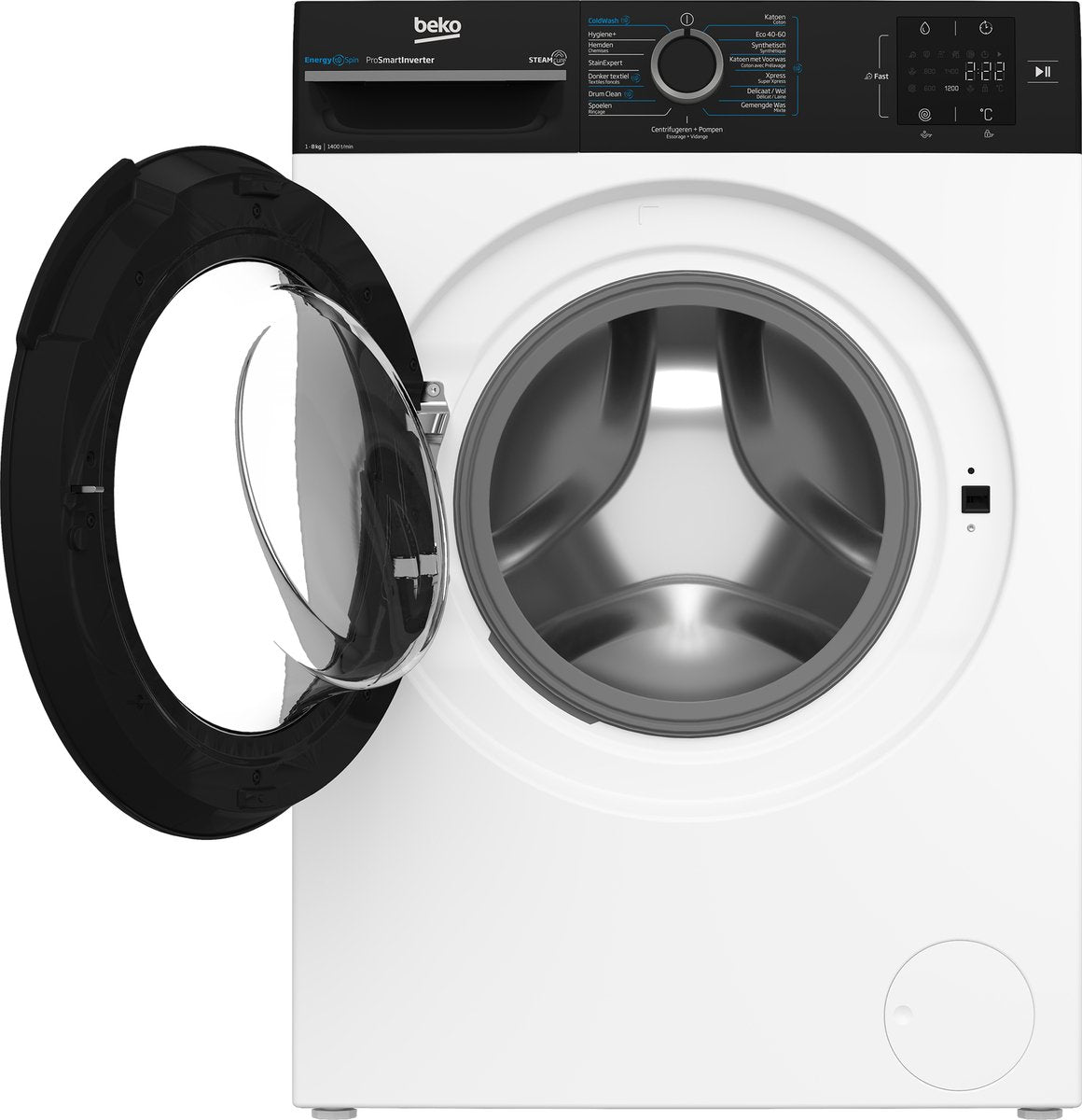 Beko BM3WFT3841B wasmachine 8 kg