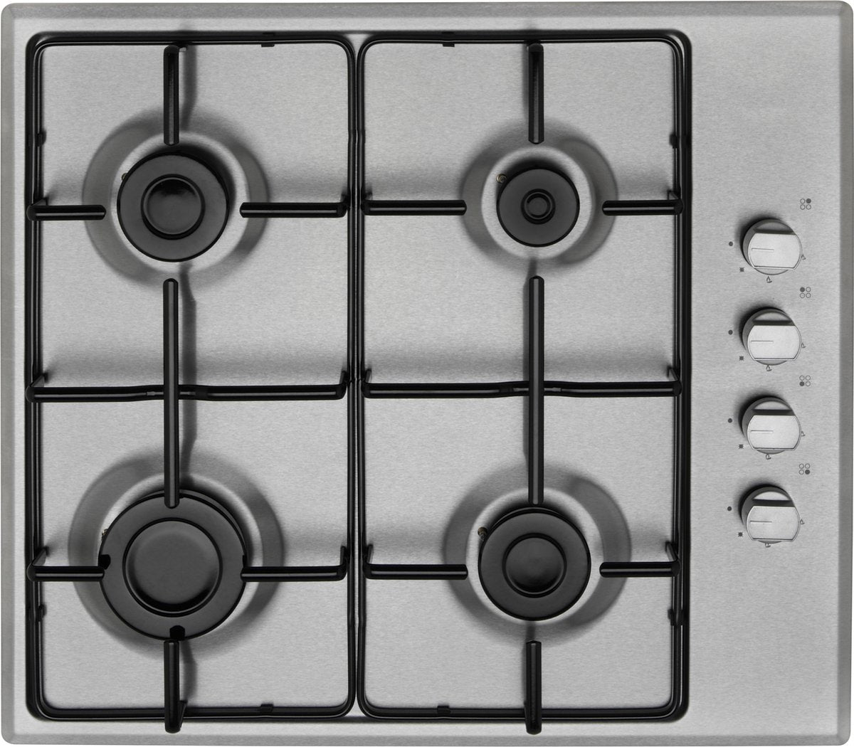 Everglades EVBI850 inbouw gaskookplaat 60 cm RVS