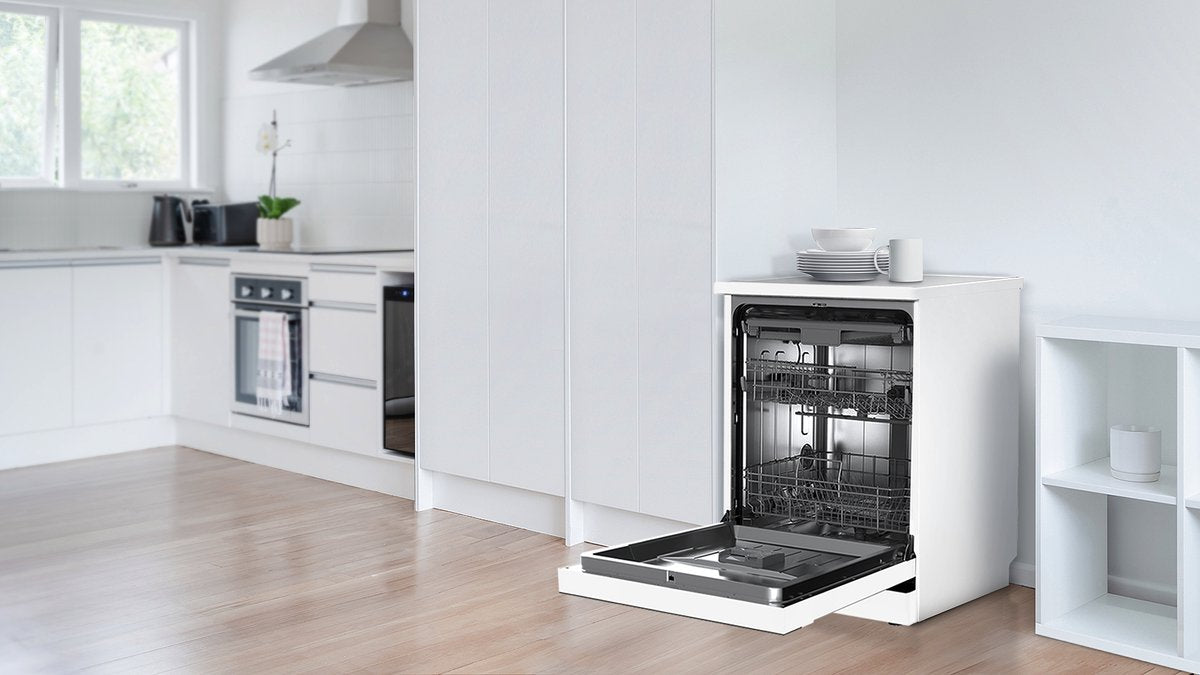 Wiggo WD-F6148B(W) vrijstaande vaatwasser 60 cm wit