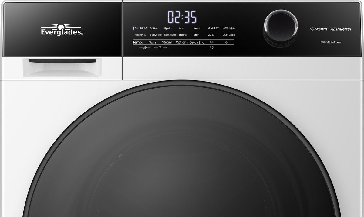 Everglades EVWM91411AW wasmachine