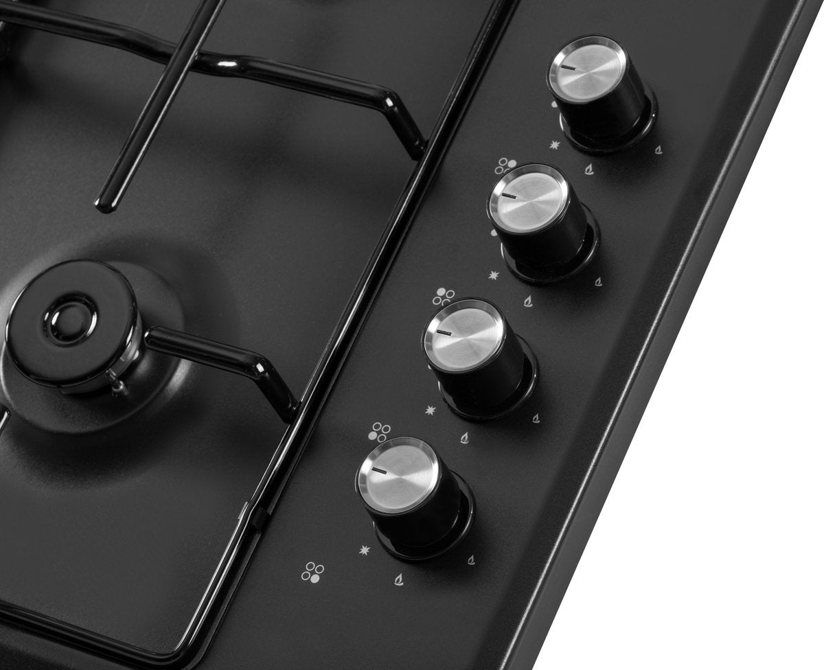 Everglades EVFH8010 vrijstaande gaskookplaat