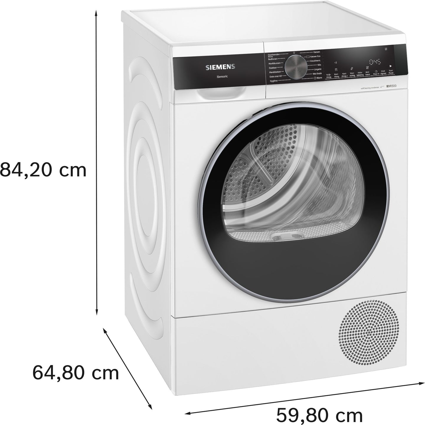 Siemens WQ35G2D7NL warmtepompdroger 8 kg