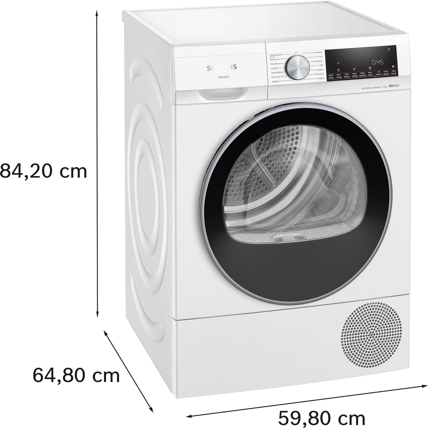 Siemens WQ45G2D5NL warmtepompdroger 9 kg
