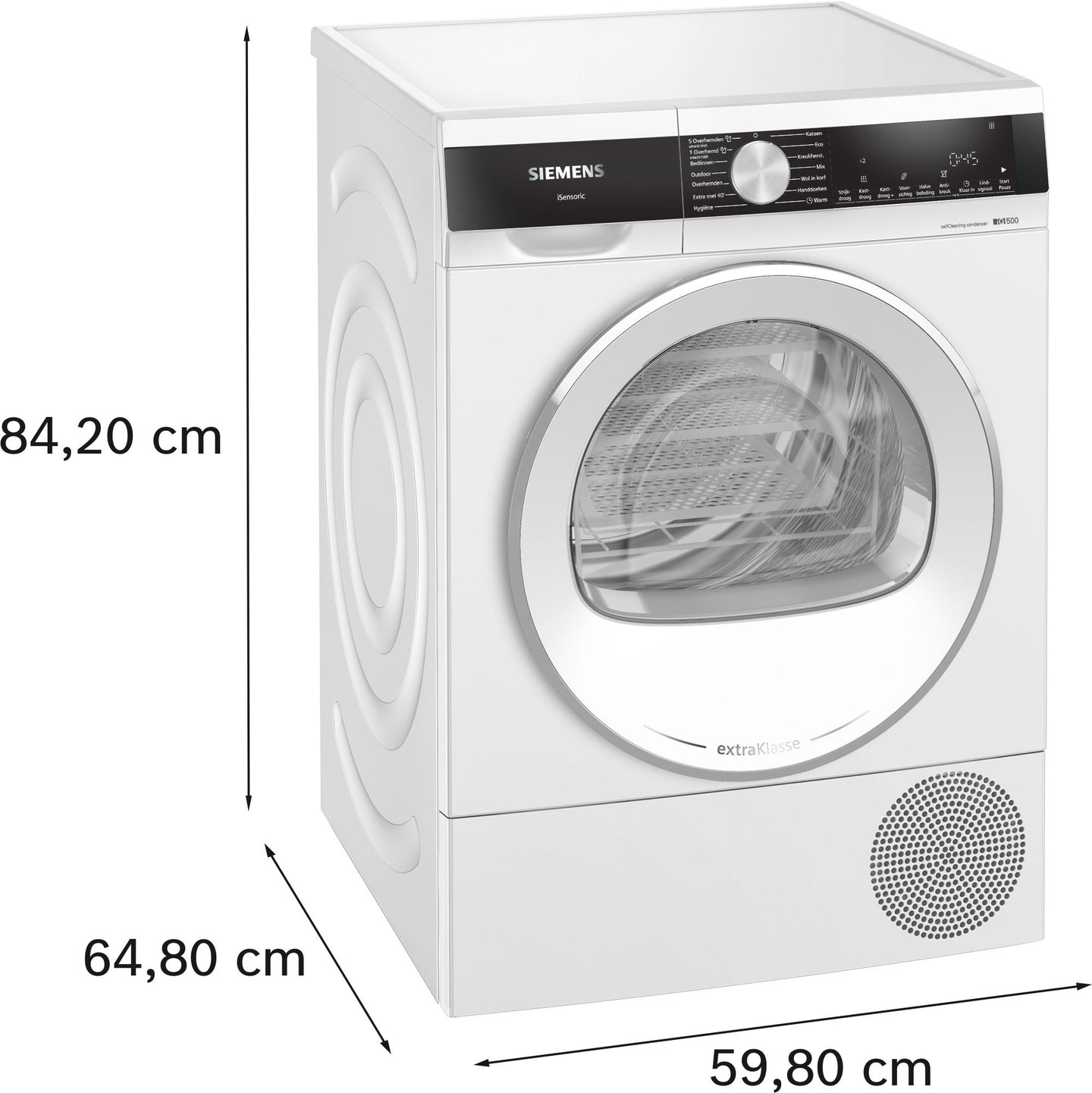 Siemens WQ35G2C9NL warmtepompdroger 8 kg