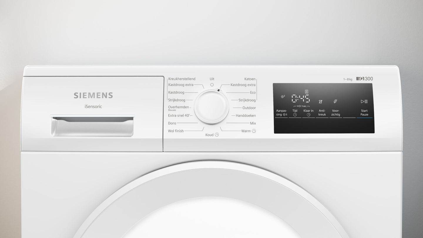 Siemens WT43H00ENL warmtepompdroger 8 kg