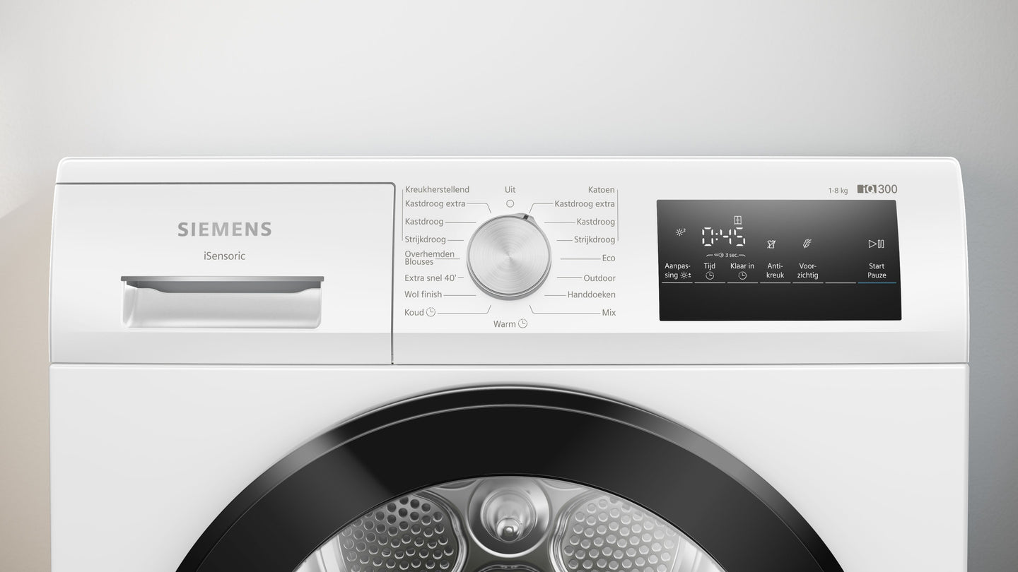 Siemens WT45H20SNL warmtepompdroger 8 kg