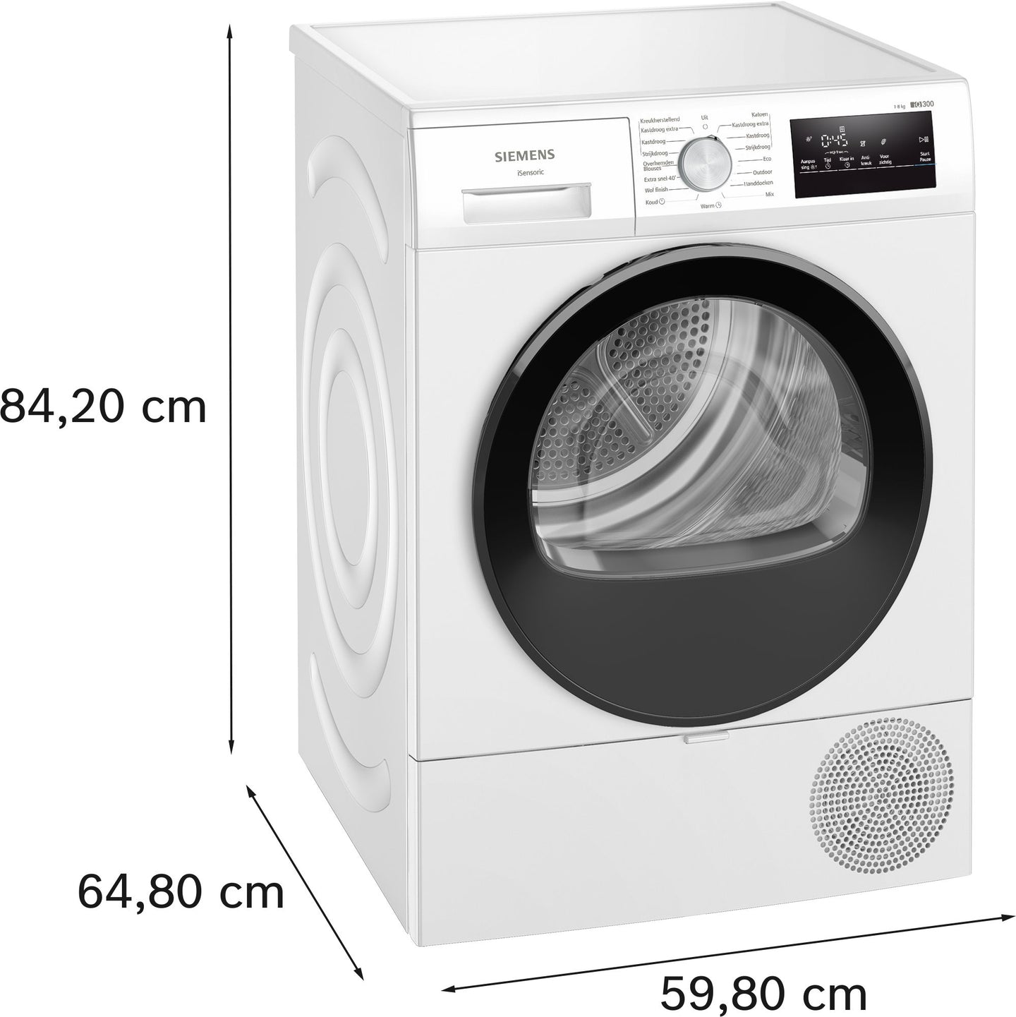 Siemens WT45H20SNL warmtepompdroger 8 kg