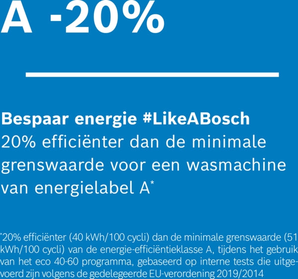 Bosch WGH256A9NL wasmachine 10 kg 1600 toeren