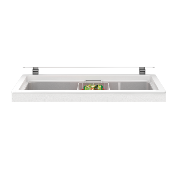 Beko HSM30031 vrieskist - zijaanzicht