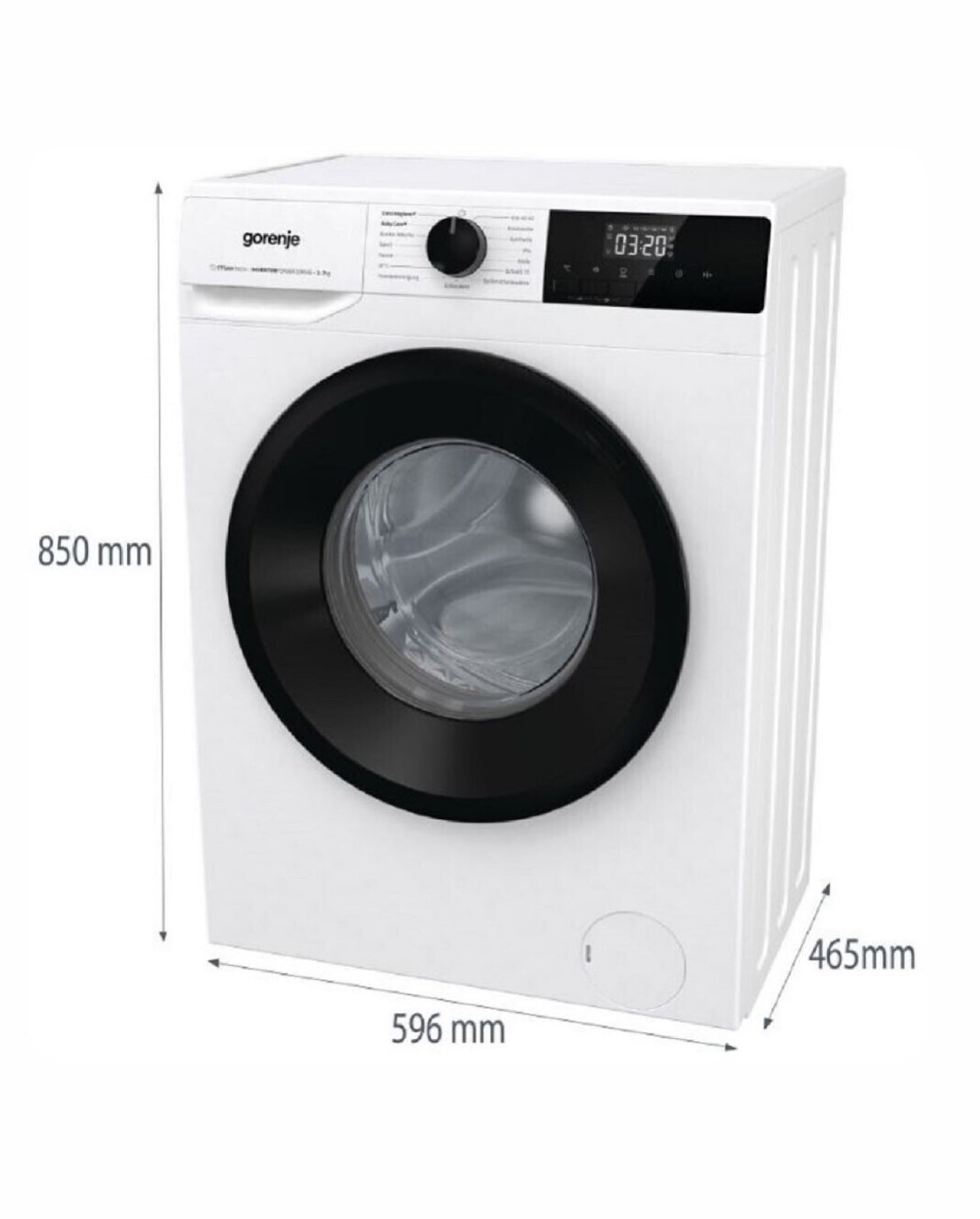 Gorenje wasmachine w2nhpi74scps/de 7 kilo