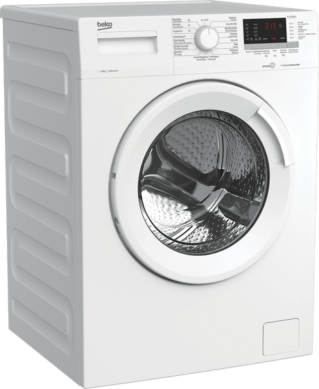Beko WTV8712BLW1 wasmachine Voorbelading 8 kg 1400 RPM Wit