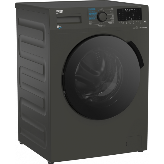 BEKO HTV8716XMST wasdroogcombinatie