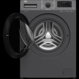 Beko WTV8716XAST wasmachine antraciet 8 kilo 1400 toeren