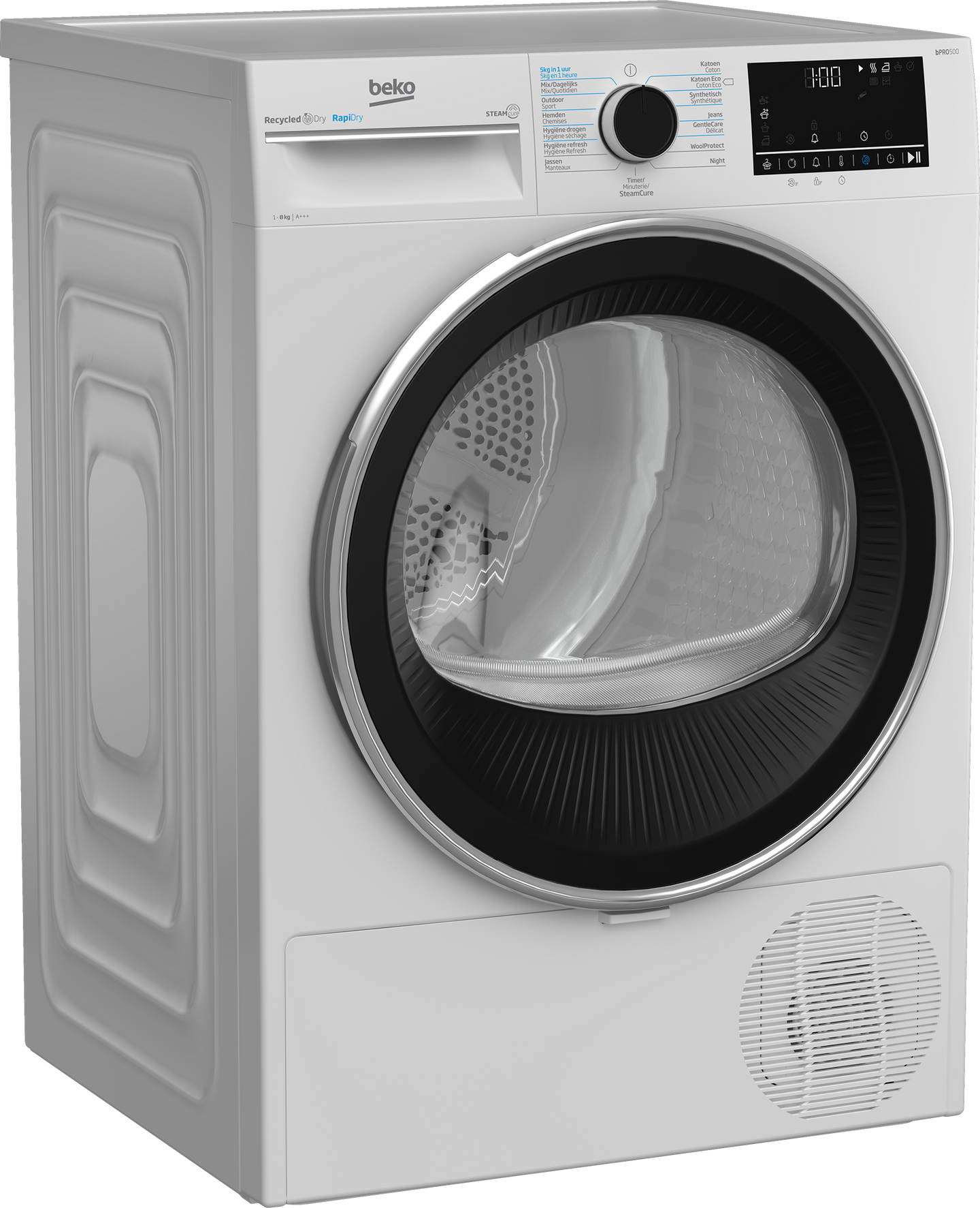 Beko b5t68247t 8 kilo hybride warmtepompdroger