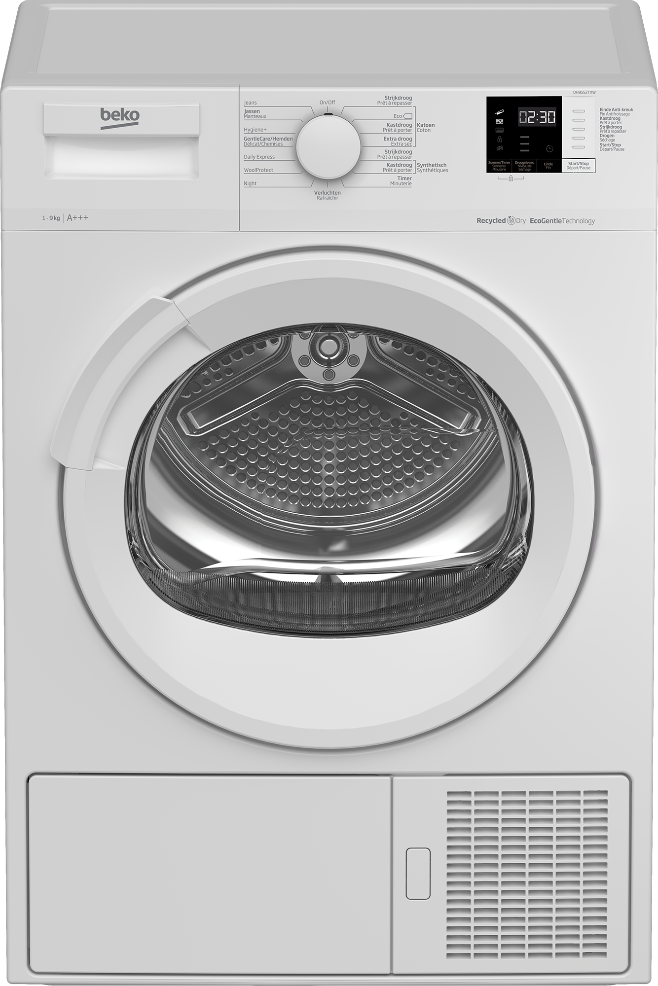 Beko dh9552txw 9 kilo warmtepompdroger