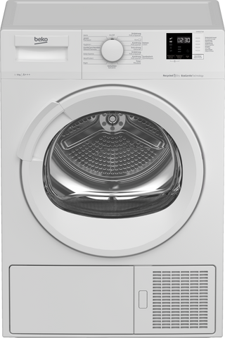 Beko DH9552TXW 9 kilo warmtepompdroger