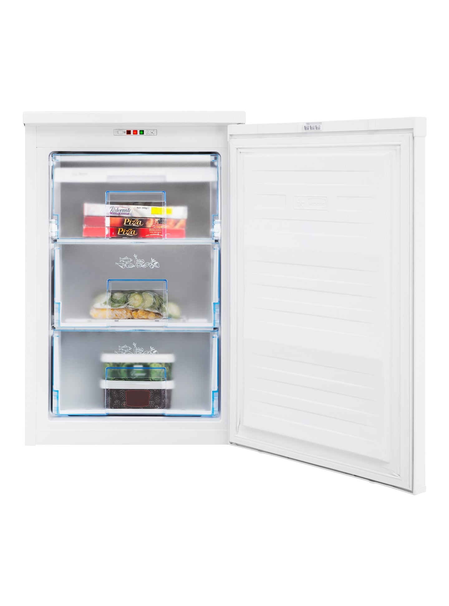 Beko FSE1074N tafelmodel vriezer - geopend