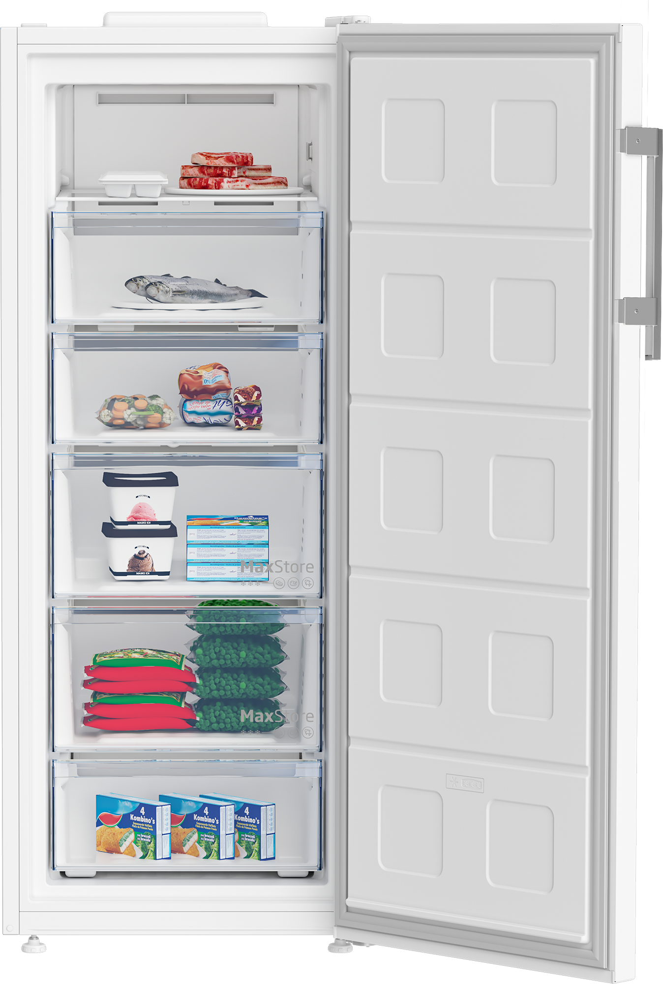 Beko b5rfne274w vriezer